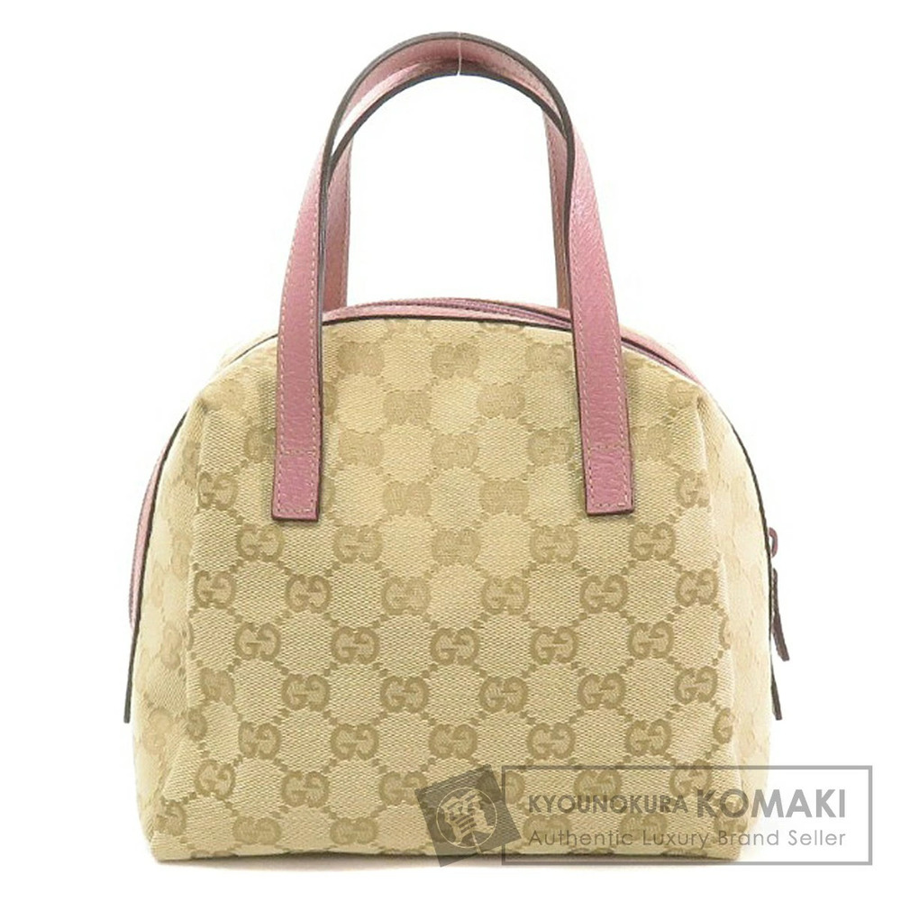 Gucci beige pink GG canvas Balthus dome Shoulder bag
